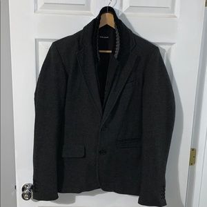 Zara Herringbone Blazer Jacket